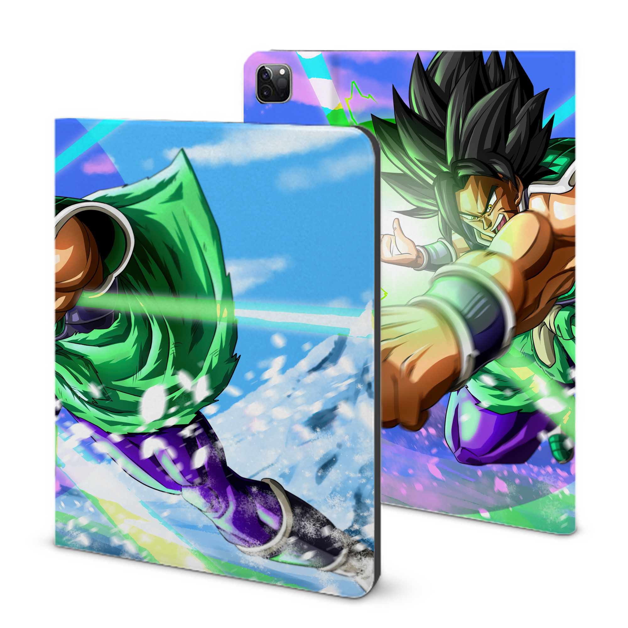 （画像用） ドラゴンボール DRAGON BALL IPad ケース ブック型 PUレザー TPU 耐衝撃 軽量 薄型 ペン収納なし 全面保護 IPad 各モデル対応
